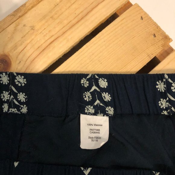 Madewell Womens Drapey Pull-on Floral Shorts XS - Picture 5 of 6